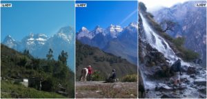 Hiking Along Tiger Leaping Gorge