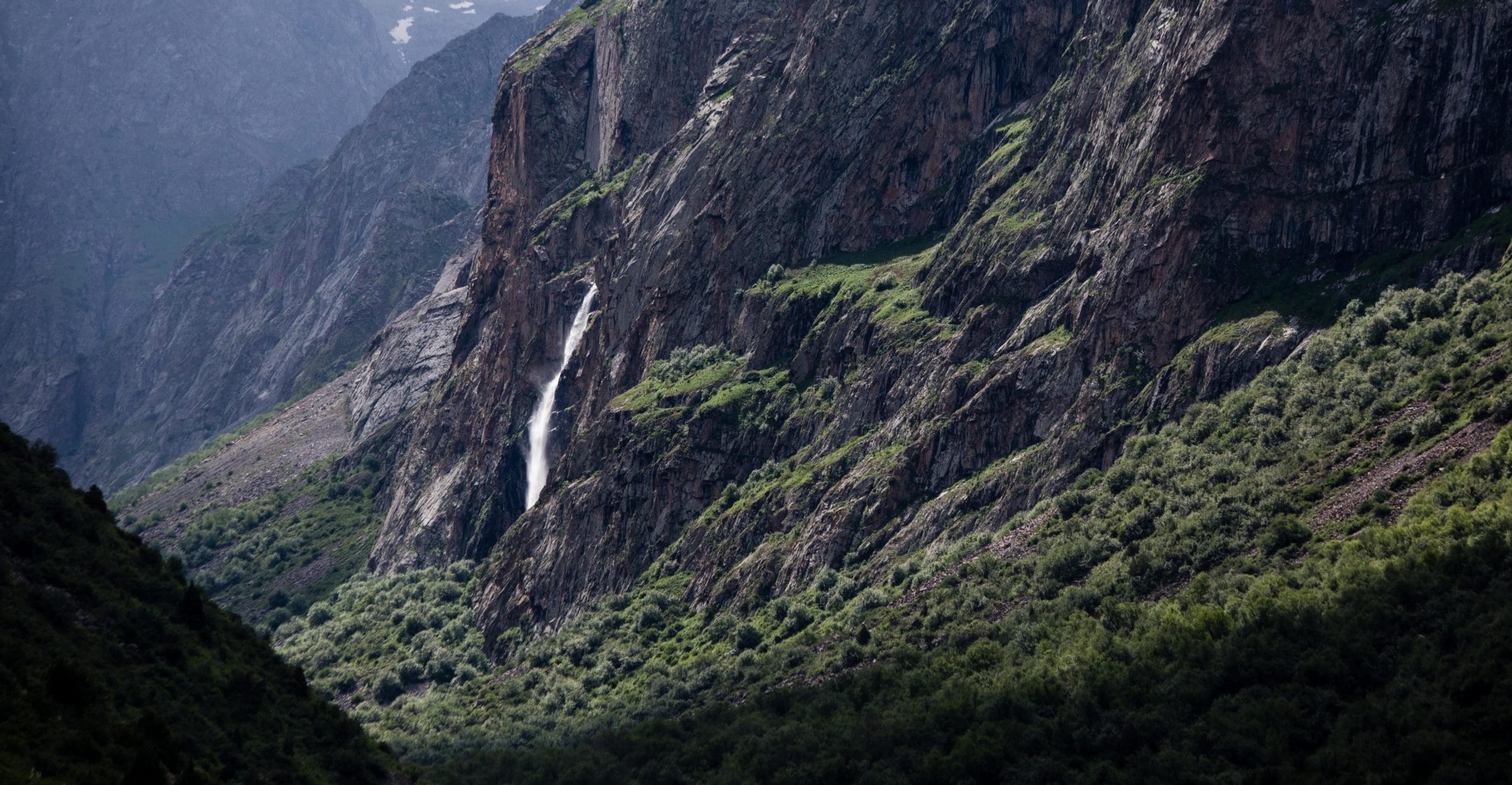 Belagorka Waterfall In Sokuluk Canyon Asia Hikes