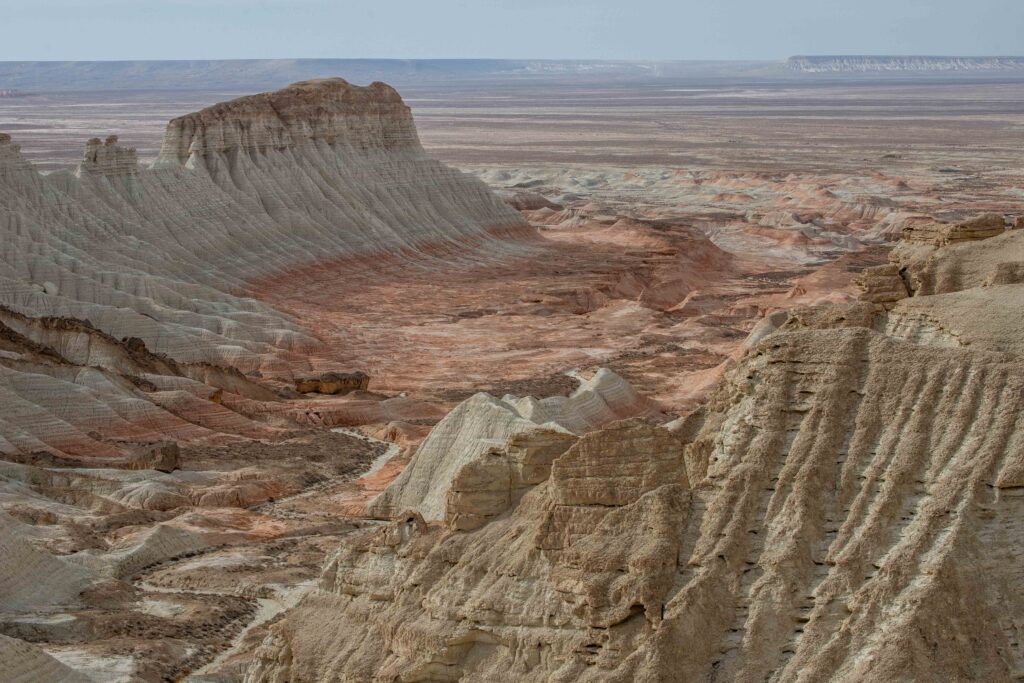 Rocky ridges of Yangykala